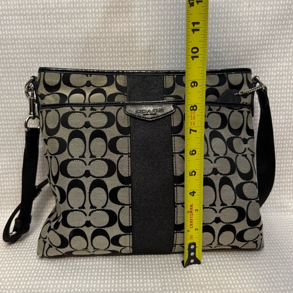 Coach Logo Woven Crossbody - Picture 6 of 10
